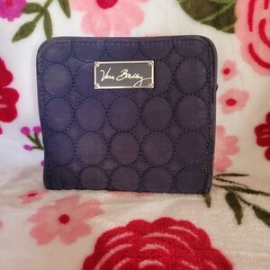 Vera Bradley Black Quilted Wallet